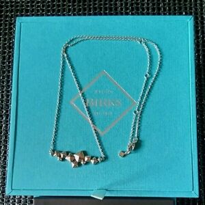 Birks Cluster Stud Sterling Silver Necklace